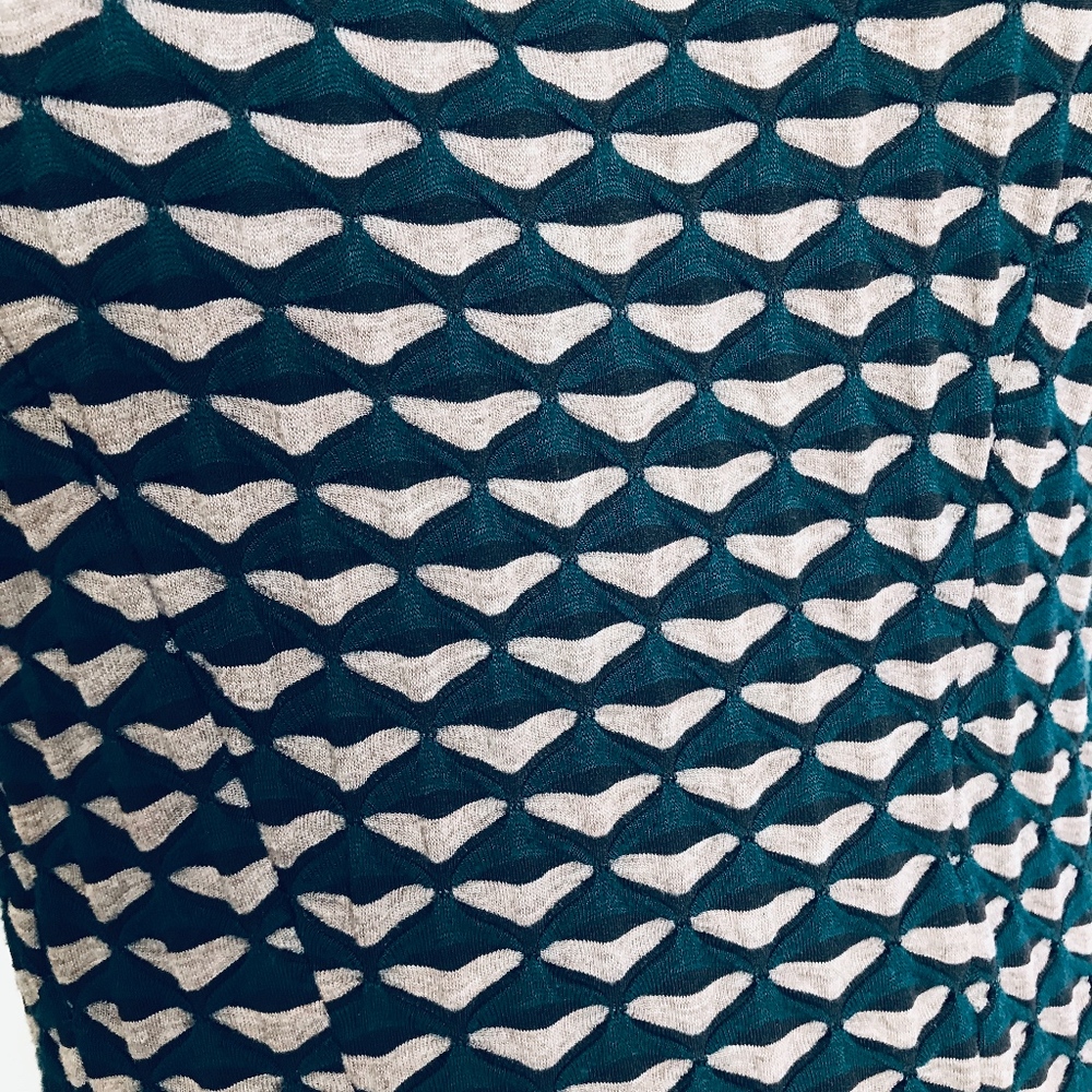 SOLD Max Studio Sleeveless Dress Pleated Flare L - Picture 4 of 8